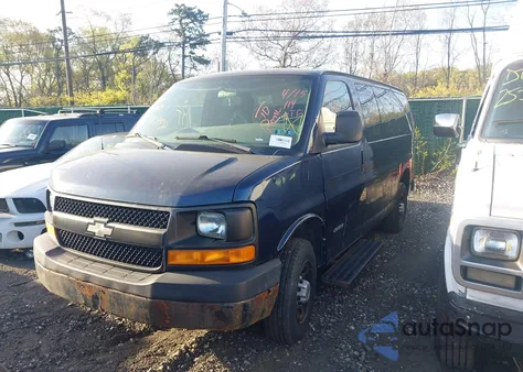 2006 Chevrolet Express Ls из США, поврежденный, VIN 1GAGG25U161237173